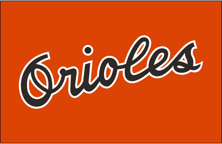 Baltimore Orioles 1971-1972 Jersey Logo iron on transfers for fabric